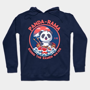 Kawaii Panda Meets Ramen Paradise Hoodie